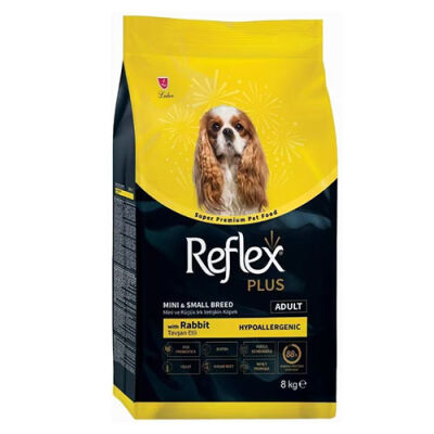 Reflex Plus Mini Small Tavşan Etli Küçük Irk Yetişkin Köpek Maması 8 Kg - 1