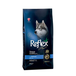 Reflex Plus Orta ve Büyük Irk Somonlu Yetişkin Köpek Maması 15 Kg - Reflex Plus
