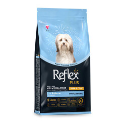Reflex Plus Skin Coat Somonlu Mini ve Küçük Irk Yetişkin Köpek Maması 3 Kg - Reflex Plus