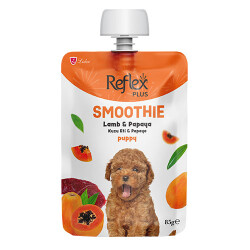 Reflex Plus Smoothie Kuzu Etli ve Papayalı Yavru Köpek Ödül Maması 85 Gr - Reflex Plus