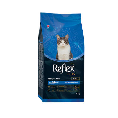 Reflex Plus Somonlu Yetişkin Kedi Maması 15 Kg - 1