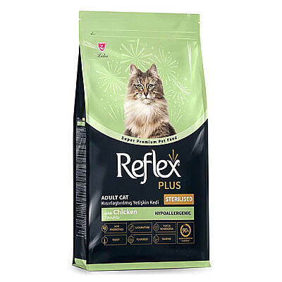 Reflex Plus Tavuklu Kısırlaştırılmış Kedi Maması 15 Kg - 1