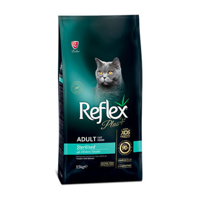 Reflex Plus Tavuklu Kısırlaştırılmış Kedi Maması 15 Kg - 1