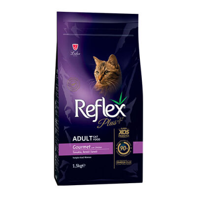 Reflex Plus Tavuklu Renkli Taneli Yetişkin Kedi Maması 1,5 Kg - 1