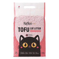 Reflex Plus Tofu Bebek Pudrası Kokulu Kedi Kumu 7 Lt - Reflex Plus