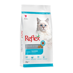 Reflex Sterilised Somonlu ve Pirinçli Kısırlaştırılmış Kedi Maması 2 Kg - Reflex