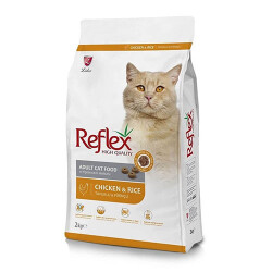 Reflex Tavuklu ve Pirinçli Yetişkin Kedi Maması 2 Kg - Reflex