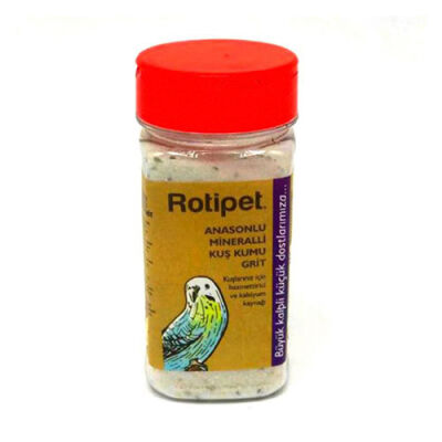 Rotipet Anasonlu Mineralli Kuş Kumu Grit 300 Gr - 1