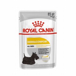 Royal Canin Ccn Dermacomfort Loaf Pate Pouch Küçük Irk Yetişkin Köpek Konservesi 12 Adet 85 Gr - Royal Canin
