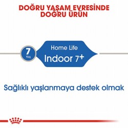 Royal Canin İndoor 7+ Evde Yaşayan Yaşlı Kedi Maması 3,5 Kg - 2