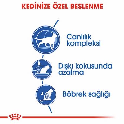 Royal Canin İndoor 7+ Evde Yaşayan Yaşlı Kedi Maması 3,5 Kg - 3
