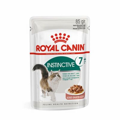 Royal Canin İnstinctive 7+ Gravy Pouch Yaşlı Kedi Konservesi 85 Gr - 1