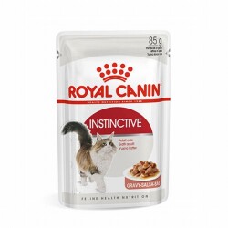 Royal Canin İnstinctive Gravy Pouch Yetişkin Kedi Konservesi 12 Adet 85 Gr - 1