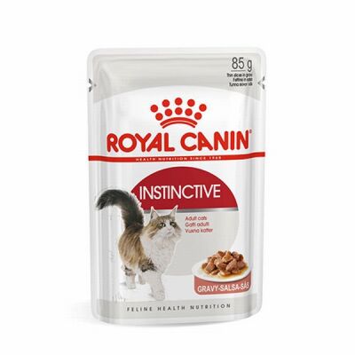 Royal Canin İnstinctive Gravy Pouch Yetişkin Kedi Konservesi 6 Adet 85 Gr - 1