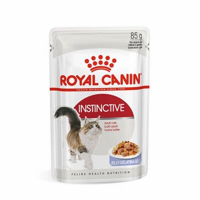 Royal Canin İnstinctive Jelly Pouch Yetişkin Kedi Konservesi 6 Adet 85 Gr - 1