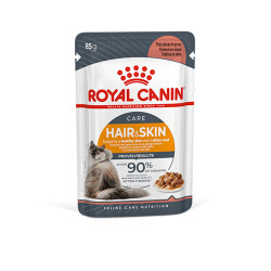 Royal Canin Intense Beauty Gravy Pouch Yetişkin Kedi Konservesi 6 Adet 85 Gr - Royal Canin