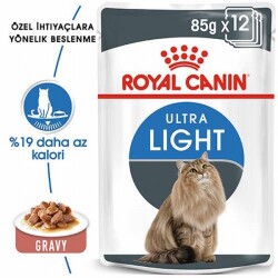 Royal Canin Light Weight Gravy Düşük Kalorili Light Kedi Konservesi 85 Gr - 2