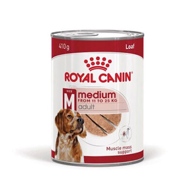 Royal Canin Loaf Mousse Orta Irk Ezme Yetişkin Köpek Konservesi 6 Adet 410 Gr - 1