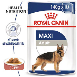 Royal Canin Maxi Adult Gravy Yetişkin Köpek Konservesi 10 Adet 140 Gr - Royal Canin