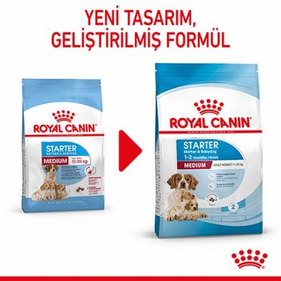 Royal Canin Medium Starter Mother&Babydog Orta Irk Köpek Maması 4 Kg - 2