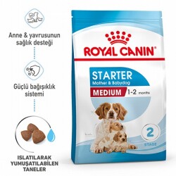 Royal Canin Medium Starter Mother&Babydog Orta Irk Köpek Maması 4 Kg - 3