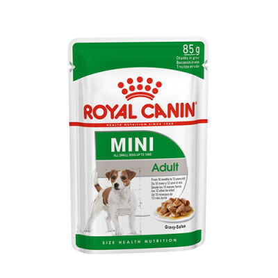 Royal Canin Mini Adult Pouch Yetişkin Köpek Konservesi 6 Adet 85 Gr - 1
