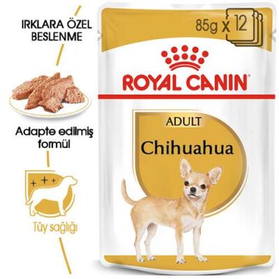 Royal Canin Pouch Chihuahua Adult Yetişkin Köpek Konservesi 12 Adet 85 Gr - 2