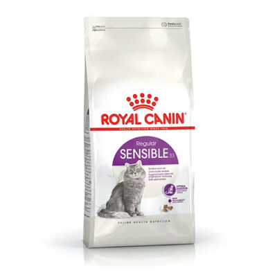 Royal Canin Sensible 33 Hassas Sindirim Sistemi Destekleyici Yetişkin Kedi Maması 10 Kg - 1