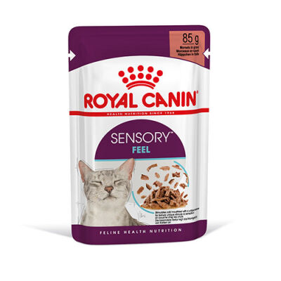 Royal Canin Sensory Feel in Gravy Adult Yetişkin Kedi Konservesi 6 Adet 85 Gr - 1