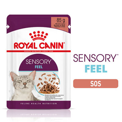Royal Canin Sensory Feel in Gravy Adult Yetişkin Kedi Konservesi 85 Gr - 2