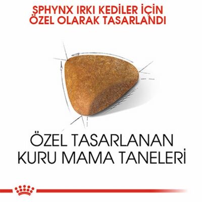 Royal Canin Sphynx Adult Yetişkin Kedi Maması 2 Kg - 3