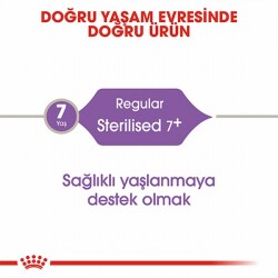 Royal Canin Sterilised 7+ Kısırlaştırılmış Yaşlı Kedi Maması 1,5 Kg - 3