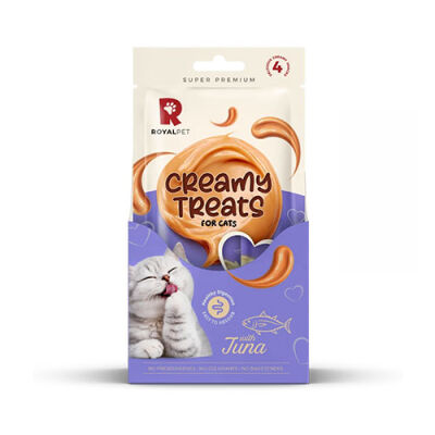 Royalpet Creamy Ton Balıklı Krema Kedi Ödül Maması 4x14 Gr - 1