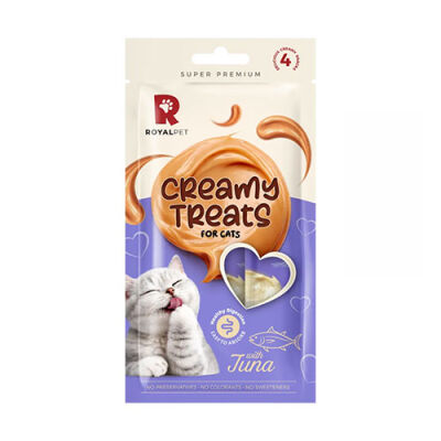 Royalpet Creamy Ton Balıklı Krema Kedi Ödül Maması 4x14 Gr - 3