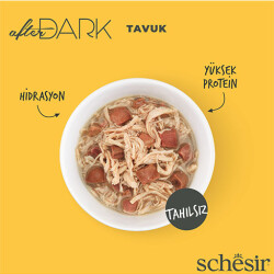 Schesir After Dark Sos İçinde Tavuk Etli Tahılsız Yetişkin Kedi Konservesi 12 Adet 80 Gr - 3