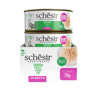 Schesir Jelly Ton ve Orfoz Balıklı Yetişkin Kedi Konservesi 70 Gr - 3