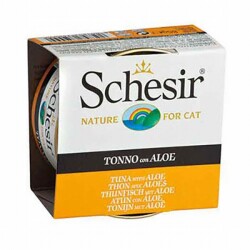 Schesir Ton Balıklı ve Aloe Veralı Jelly Yetişkin Kedi Konservesi 6 Adet 85 Gr - Schesir