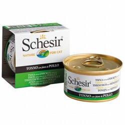 Schesir Ton Balıklı ve Quinoalı Yetişkin Kedi Konservesi 6 Adet 85 Gr - Schesir