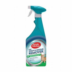 Simple Solution Kedi Leke ve Koku Giderici Sprey 750 Ml - Simple Solution