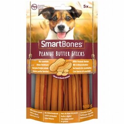 SmartBones Tavuk ve Fıstık Ezmeli Stick Köpek Ödülü 100 Gr - Smart Bones
