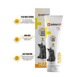 Supravet Anti Hairball Tüy Yumağı Önleyici Kedi Malt Macunu 30 Gr - Supravet