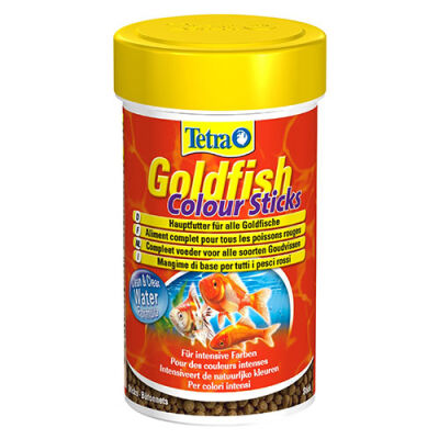 Tetra Goldfish Colour Sticks Balık Yemi 100 Ml - 1