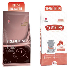Trendline Biftekli Yavru Köpek Maması 15 Kg - Trendline