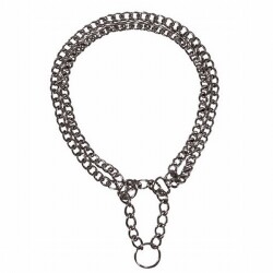 Trixie 2 Sıra Zincir Köpek Boyun Tasması 50 Cm 2,5 Mm - Trixie