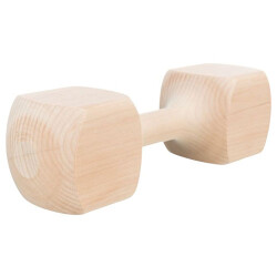 Trixie Ahşap Dambıl Köpek Oyuncağı 25 Cm 650 Gr - Trixie