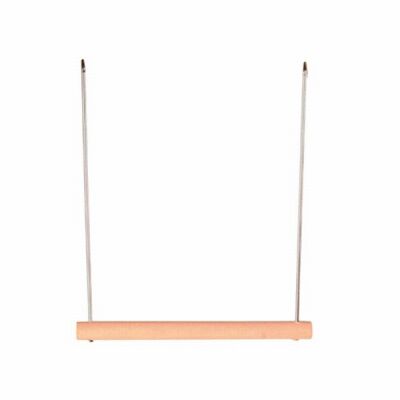 Trixie Ahşap Metal Askılı Trapez Kuş Tüneği 12x13 Cm - 1