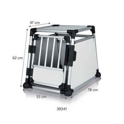 Trixie Alüminyum Köpek Taşıma Kafesi 55x62x78 Cm - 1