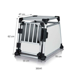 Trixie Alüminyum Köpek Taşıma Kafesi 55x62x78 Cm - Trixie