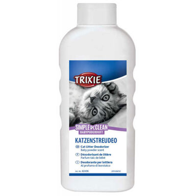 Trixie Bebek Pudrası Kedi Kumu Kötü Koku Giderici Parfümü 750 Gr - 1
