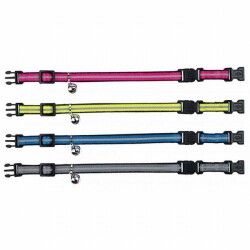 Trixie Çift Kilitli Fosforlu Zilli Kedi Boyun Tasması - Trixie